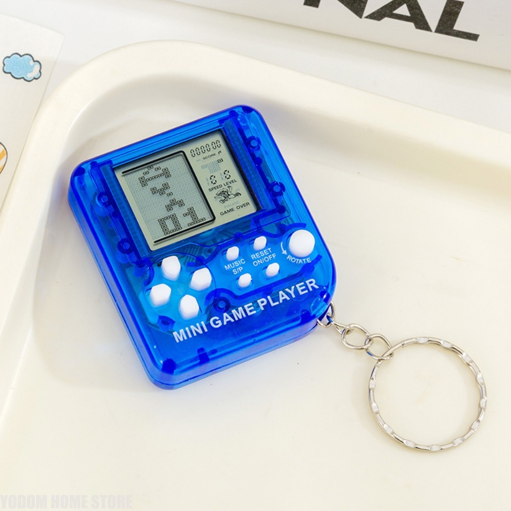 Gaming Console Keychain - Gantungan Kunci Konsol Game Genggam Tetris