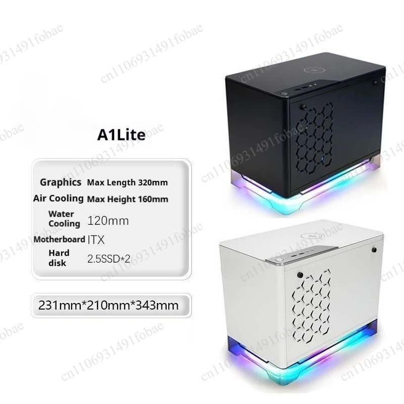 Gaming Console In - Casing Mini A1 Lite ITX Mendukung