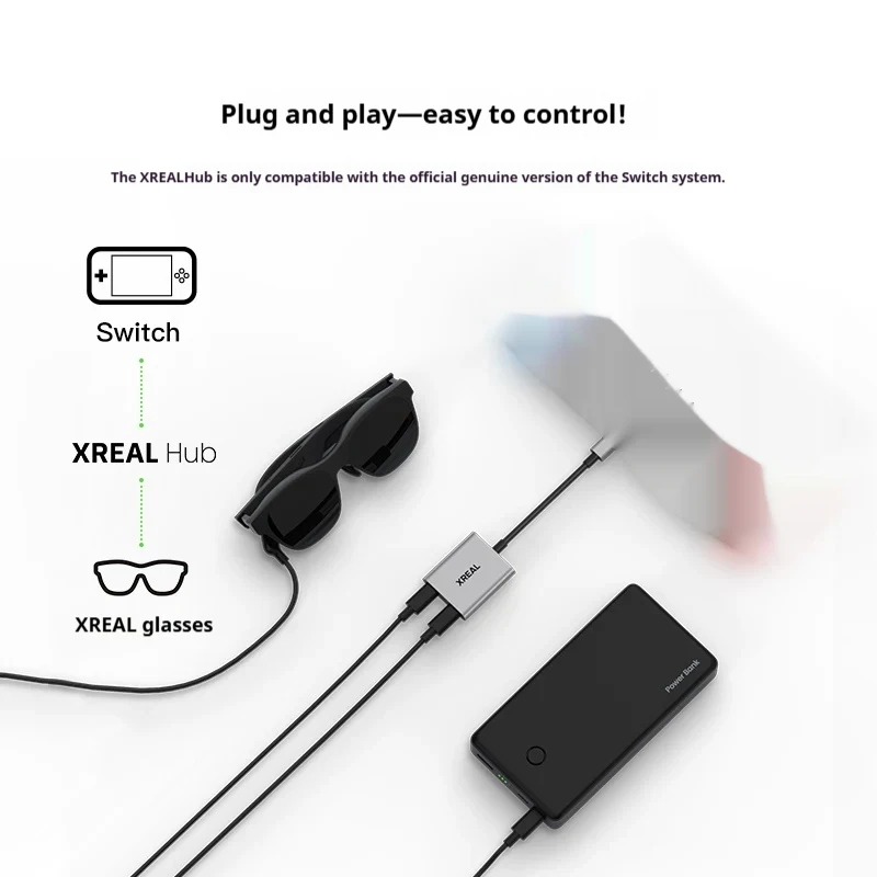 Adaptor USB-C XREAL Hub untuk  - Gaming Console Rog Ally ulasan dan harga