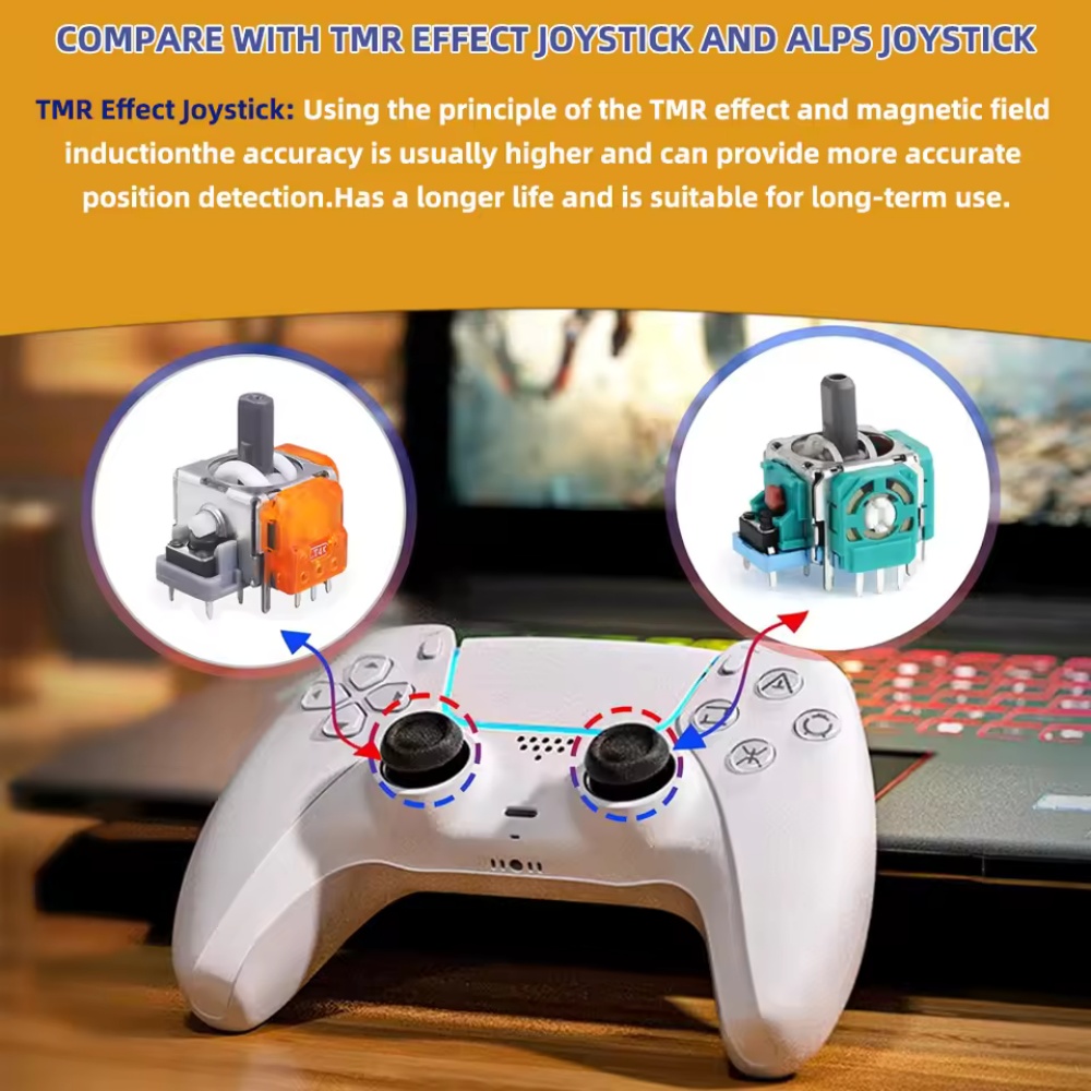 2-10 Buah Joystick Efek TMR Pe - Gaming Console In Tv ulasan dan harga
