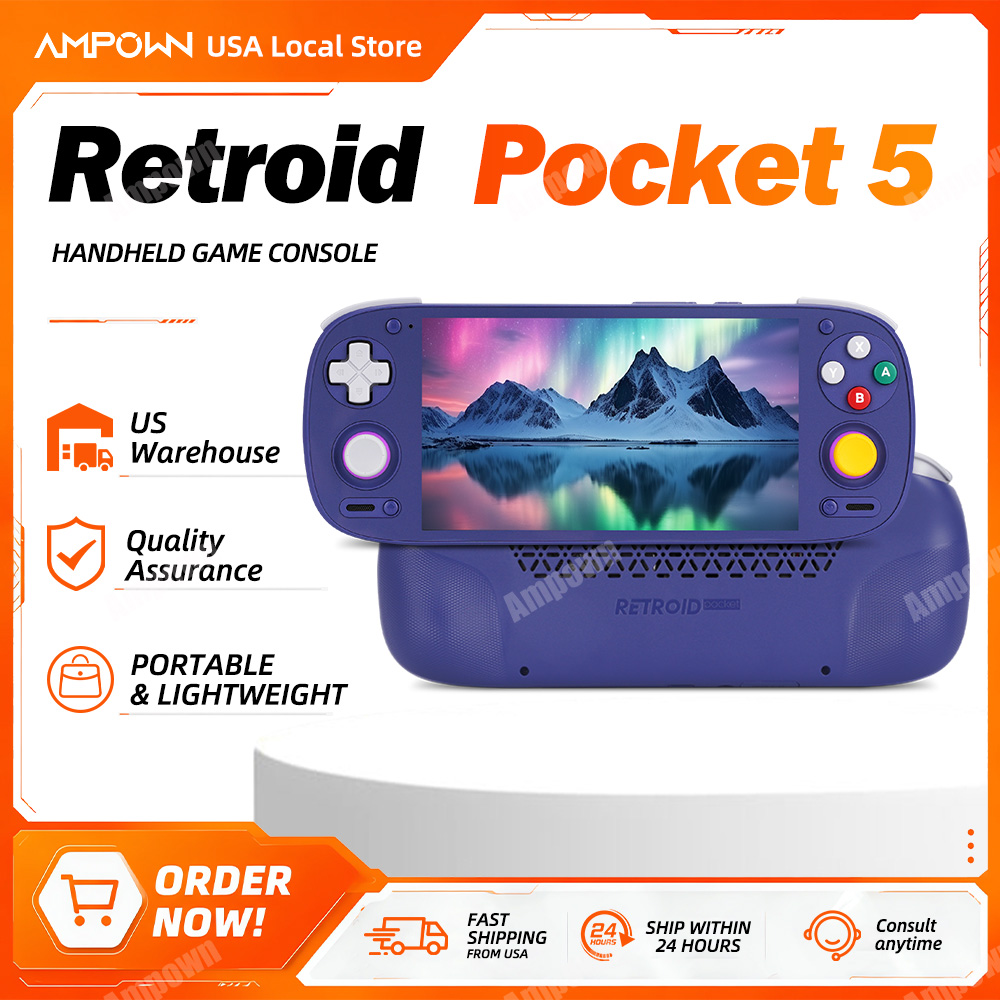 Retroid Pocket 5 RP5, konsol g - Gaming Console Under 5000 ulasan dan harga