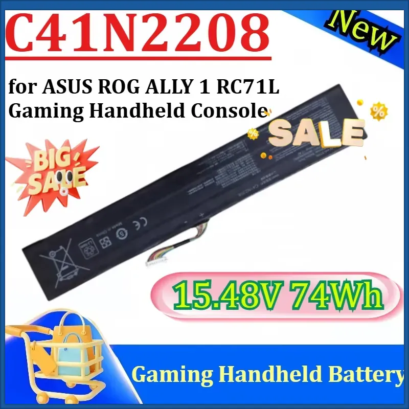 Baterai Pengganti Kapasitas Ti - Gaming Console Rog Ally ulasan dan harga