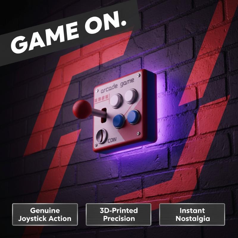 Pelat Tombol Saklar Game Arcad - Gaming Console Buttons ulasan dan harga